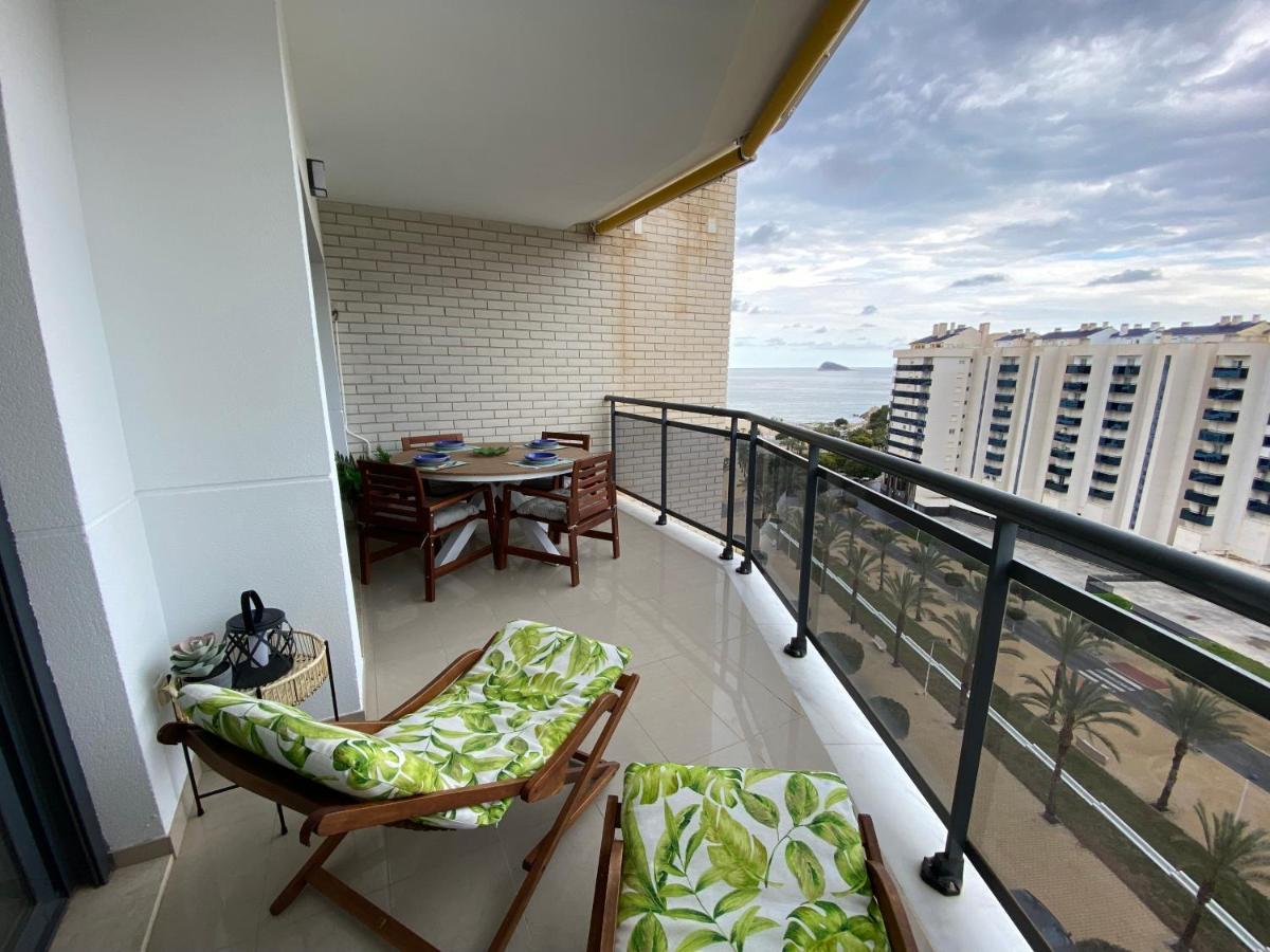 בנידורם Gemelos 24 Cala De Finestrat. Vistas Al Mar. מראה חיצוני תמונה